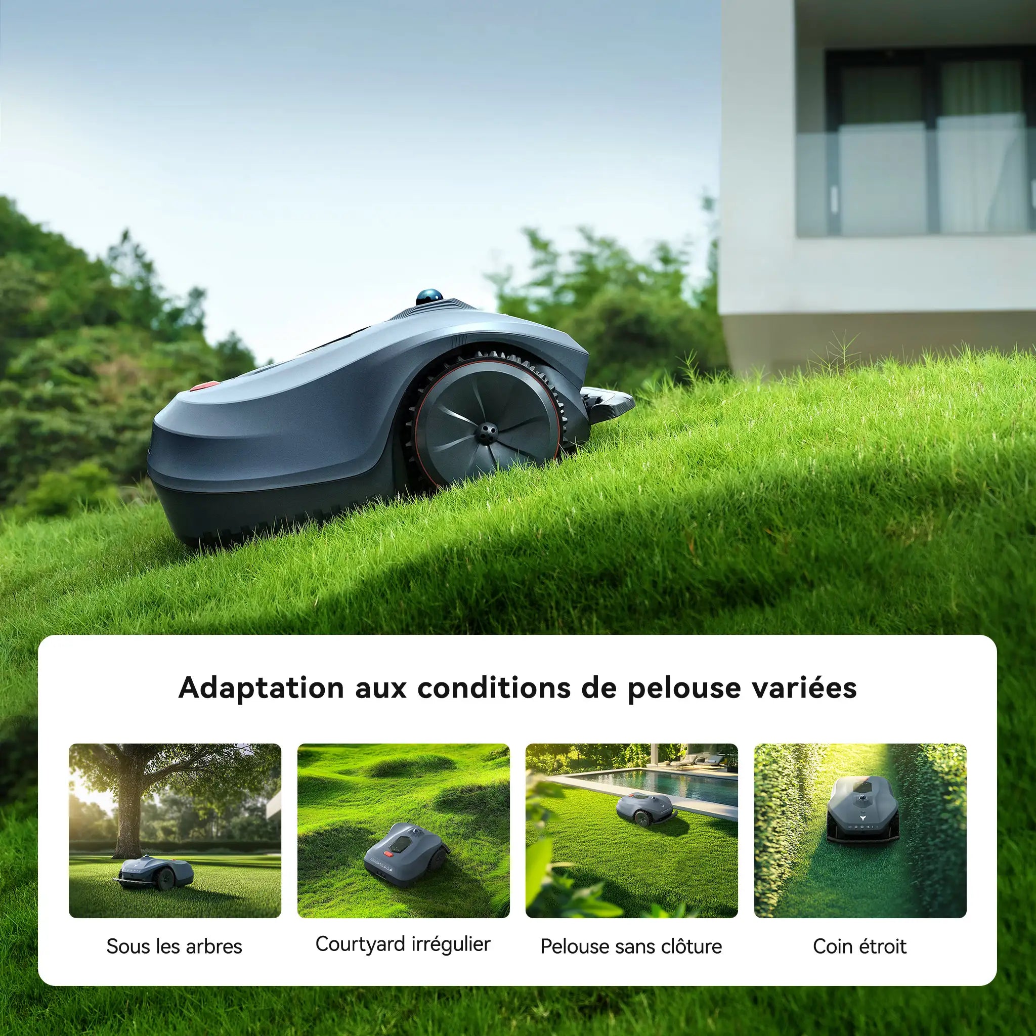 Neomow X – Tondeuse Robot avec 3D LiDAR SLAM